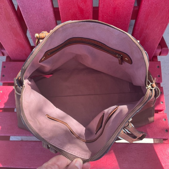 Juicy Couture Y2K Equestrian Large Leather Bowler Handbag - Picture 13 of 17